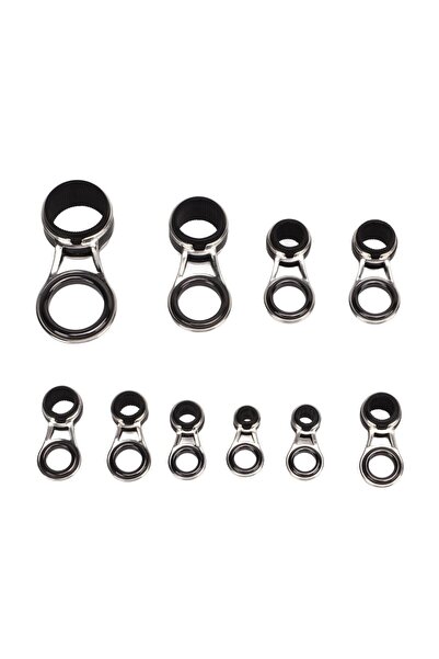 Choice مجموعة إصلاح قضبان الصيد الجديدة من 10 قطع، حلقة دليل سيراميك مقاومة ل...