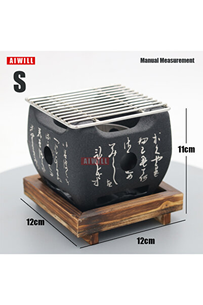 choice2 BBQ stove S AIWILL Portable BBQ Grill Korean Food Carbon Furnace Barb...