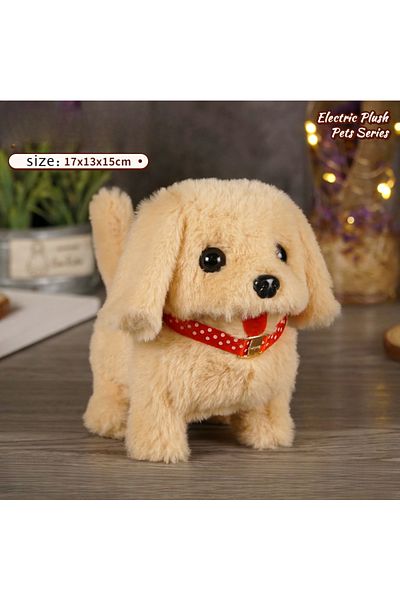 Choice Electric plush dog G Electronic Simulation Pet Dog Toy Walking Interactive Dog Plush Doll Toys Vibra