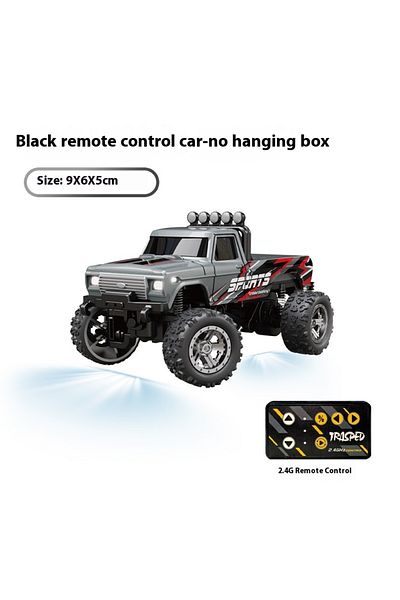 Maisto grey 1:64 Speed Mini Off-Road Remote Control Car Alloy Cool Lighting Shock Absorption Children's D