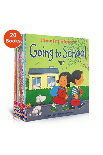 Choice مجموعة من 20 كتابًا من سلسلة Usborne Farmyard Tales First Experience ل...