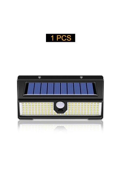 JOYINLED 172LED Lighting IP65 Outdoor Solar Sun Power Energy Garden Lamp 100 LED Waterproof PIR Motion Sensor