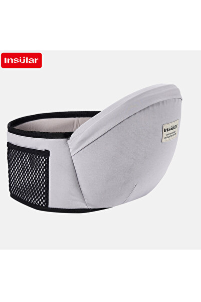 Choice Gray Baby Carrier Waist Stool Walkers Baby Sling Hold Waist Belt Backp...