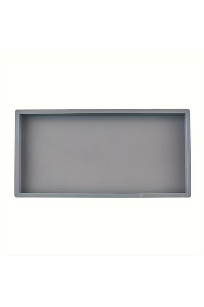 Choice Tray gray S 1 Pack Bathroom Tray Soft Silicone Jewelry Tray Dressing Table Decorative Bathroom Tray