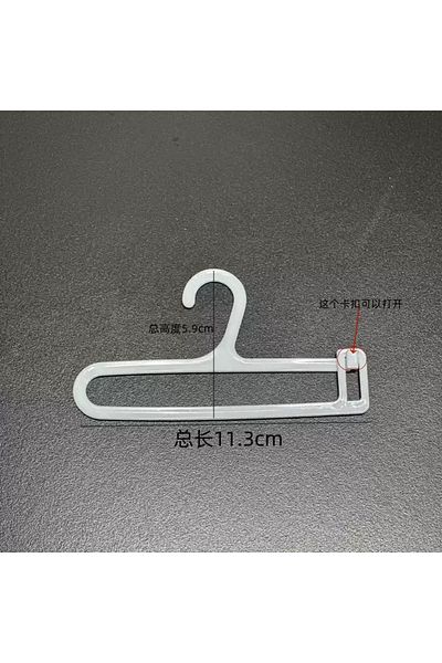 Choice 10PCS BJD Doll Clothes Storage Rack 20cm Shoe Display Rack Doll Labubu Clothes Hanger Storage Box Cl