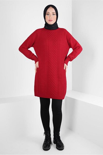 Alvina KNIT PATTERNED KNITWEAR TUNIC 44118