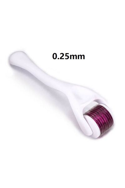 Choice 0.25mm red white 540 Needles for Facial Body Hair Growth Derma Roller for Skin Beard 0.2mm 0.25mm 0.