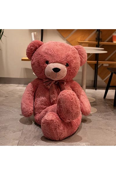 Choice 90cm red 1pc High Quality Giant American Bear Plush Doll Soft Stuffed Animal Bear Plush Toys Girls V