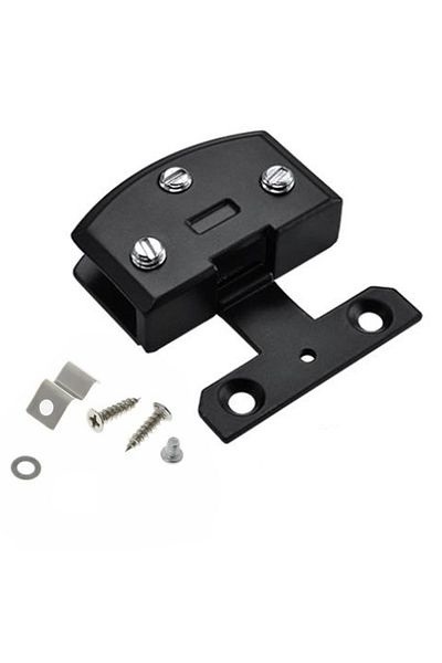 Choice Black 1pc 47*29*14mm Zinc Alloy Glass Cabinet Door Hinge With Screws Cabinet Display Cabinet Without