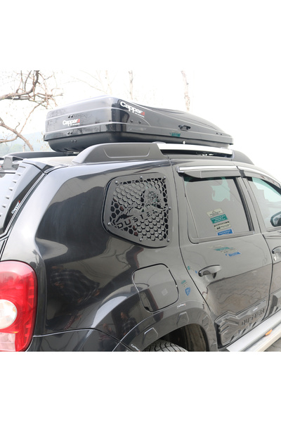 Cappafe Dacia Duster 2010-2017 Yıl Aralığı Uyumlu Metal Kelebek Cam 2 Parça