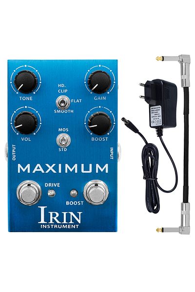 IRIN AN-41 With EU Plug IRIN AN-41 Electric Guitar Effects Pedal MAXIMUM Overdrive Pedal Wild Overdrive D