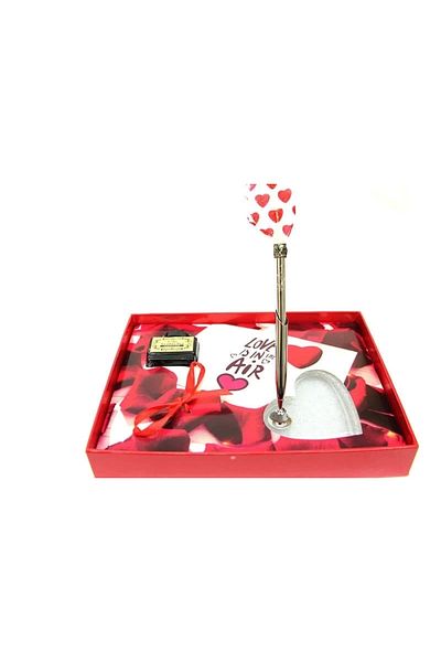 STOREMAX Divit Inkwell Set - With Heart and Envelope