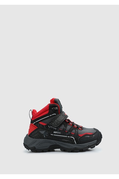 Joma Utah Jr 2401 Μαύρα Κόκκινα Μαύρα Unisex Αθλητικά Παπούτσια Jutahw2401V