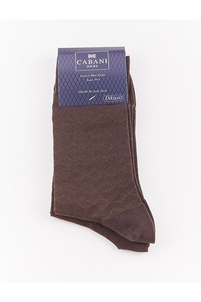 Cabani Seasonal Men's 2-Piece Brown Socks