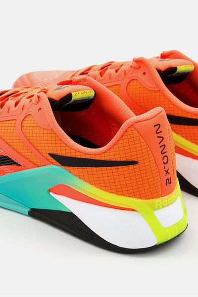 Reebok Men Nano X2 Lace Up Training Sports Shoes, Pink