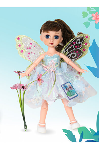 lovely baby دمية الأميرة الجنية السحرية مقاس 12 بوصة مع أجنحة لامعة وإكسسوارا...