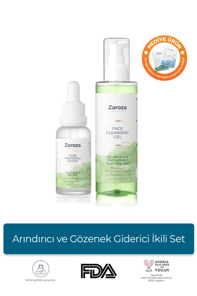 ZAROZA Arındırıcı ve Gözenek Giderici İkili Set