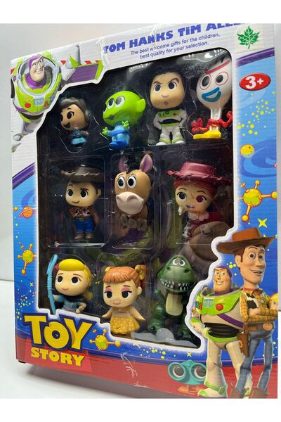 afreyz oyuncak Toystory Oyuncak Hikayesi Oyuncak Figür Set Buzz Lightyear Woody 9 Lu Oyuncak Set