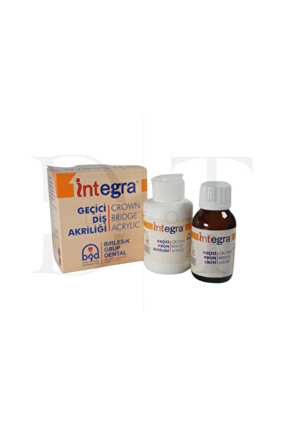 İNTEGRA İntegra Geçici Kron Akriliği 80gr + 50ml