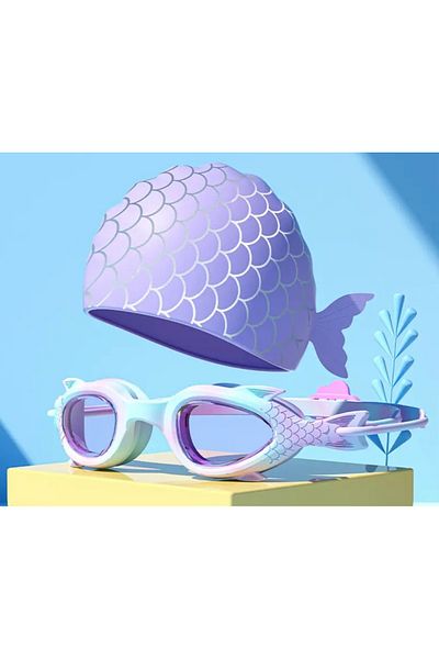ATELİER EVA Girl 4-8 Years Old Cap and Glasses Suit