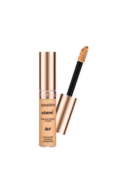 TOPFACE Corector Sensitive Mineral 3 în 1 Concealer Contour - PT471.004