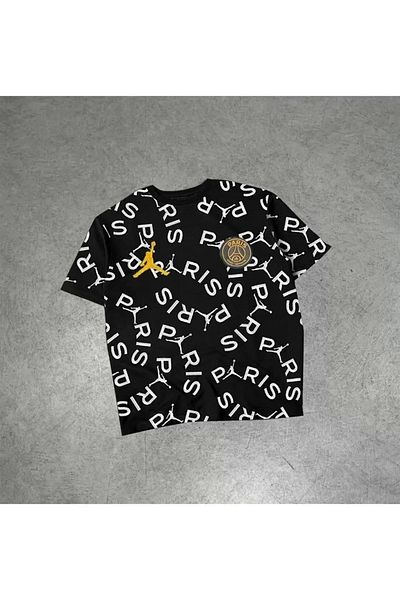 Mirage Men's Digital Printed Oversize T-shirt Black