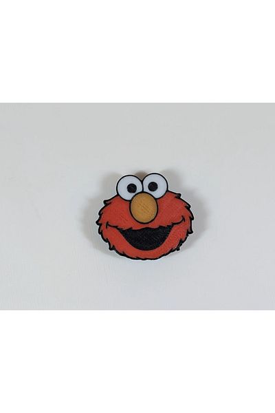 CosmosCraft Elmo Sesame Street Slipper Ornament, Plastic, 2 Pieces