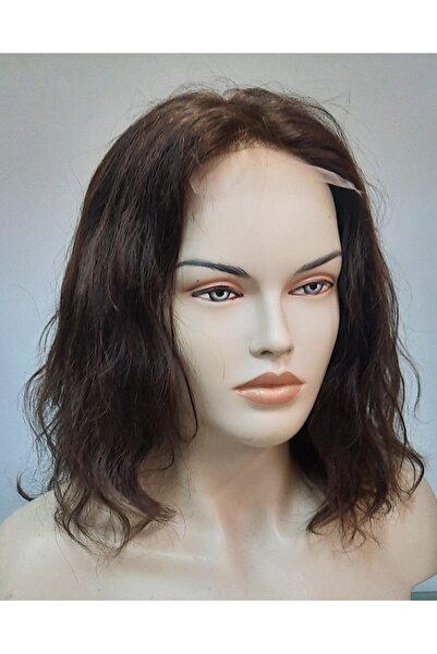 İsmet peruk gerçek saç kısa tül peruk