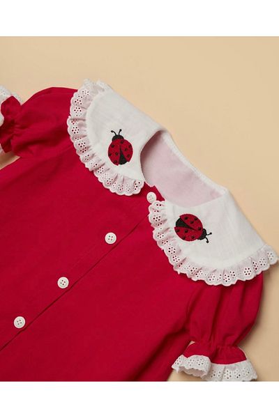 Alvadonna Baby Collar Girl's Dress
