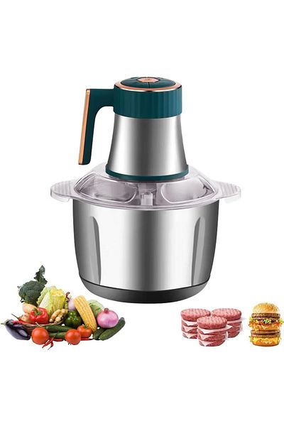 COOYA Electric Meat Grinder, 5 Speed Gears Control, for Vegetables Onion Garlic Fruit Nut