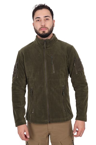 KORDAK Χακί Χρώμα Military Outdoor και Tactical Fleece Cardigan