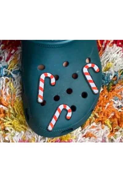 CosmosCraft 3 Pieces New Year's Candy Slipper Ornament, Plastic