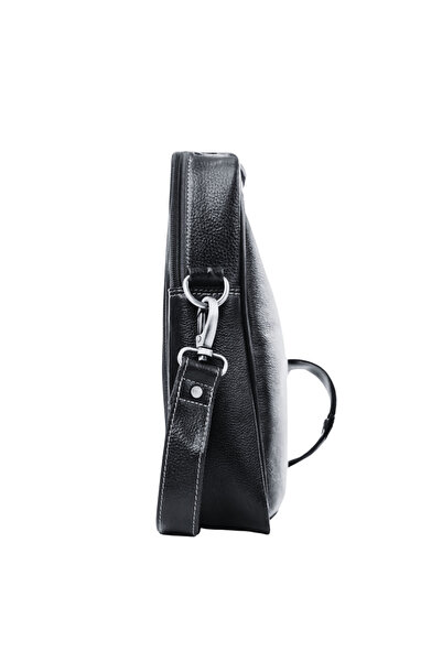 ORAMI حقيبة كمبيوتر محمول احترافية من الجلد الفاخر مع حزام كتف