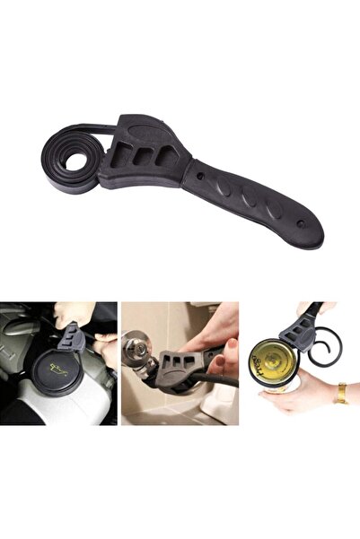 COOYA Belt Wrench, Adjustable Strap,Rubberized No-slip Grip ,for Opening and Closing Bottles,Jars,500x12mm