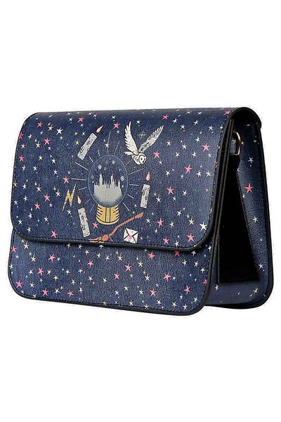 Dogo Women's Vegan Leather Handbag - Warner Bros Stay-At-Hogwarts Design