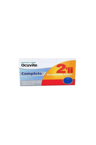 Ocuvite Economic Food Supplement Pack of 2 - 60 Capsules