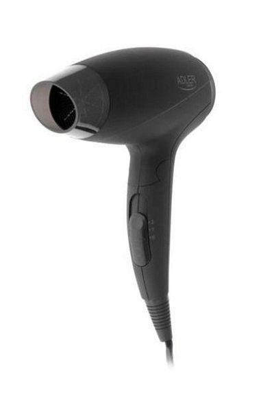 adler Uscator de par Adler AD 2266, 1400 W, 2 Nivele de temperatura, 2 Trepte de viteza (Negru)