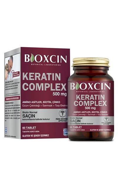 Bioxcin Forte Keratin Complex - 60 Tablets Food Supplement