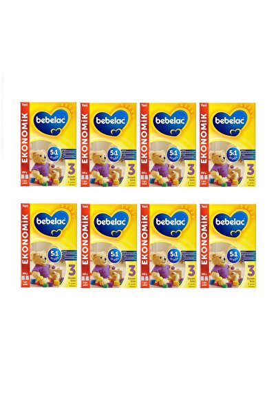 Bebelac 3 Numara Devam Sütü 800 Gr X 8 Adet