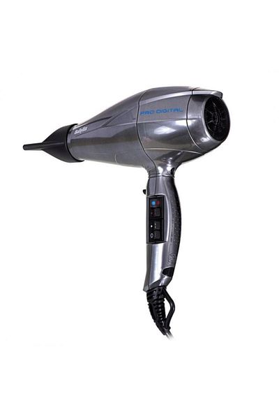 BaByliss Pro Uscator de par BaByliss 6000E, 2200W, Argintiu