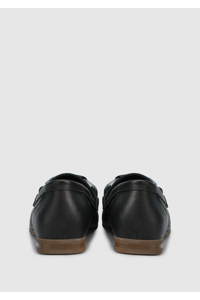 Provoq Шкіряні чорні жіночі туфлі