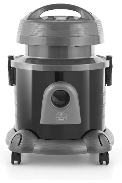 ALSAIF Wet and Dry Vacuum Cleaner with 1200W Power, 7L Container, Telescopic Metal Tube, Gray/Black, AlSaif