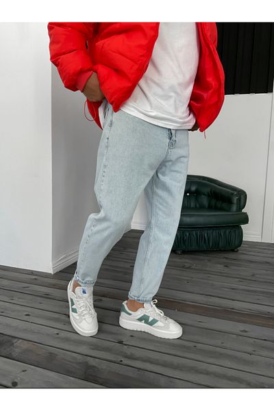 Z1MAN Boyfriend Ice Blue Trousers