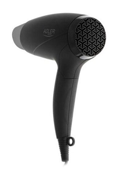 adler Στεγνωτήρας μαλλιών Adler AD 2266, 1400 W, 2 επίπεδα θερμοκρασίας, 2 ταχύτητες (μαύρο)