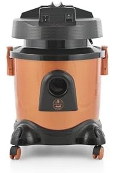 ALSAIF Wet and Dry Vacuum Cleaner 1200W with 7 Liter Capacity Metallic Telescopic Tube by Al Saif, Black/Go