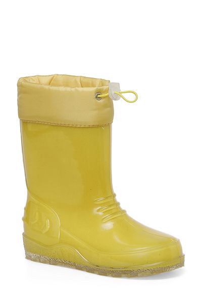 Binono JELY P 3PR Gelbe Gummistiefel für Jungen