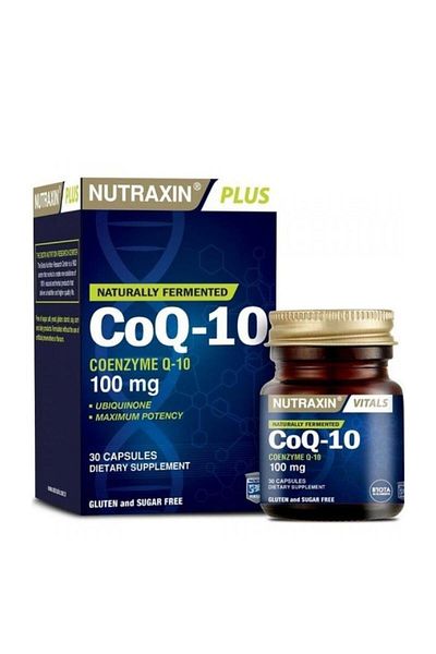 Nutraxin Coenzyme Q-10 Food Supplement - 100 Mg, 30 Capsules