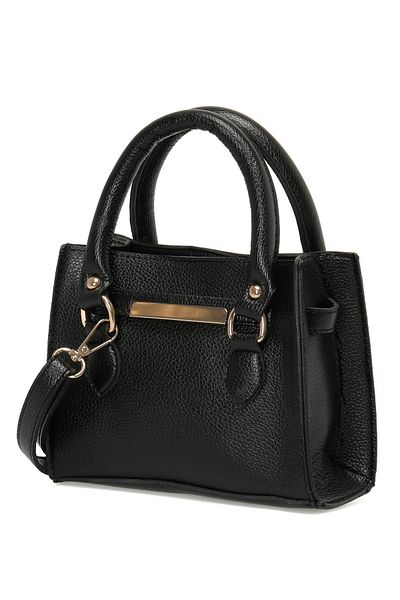 Butigo NTRL PRM MINI EL 3PR - Schwarze Damenhandtasche