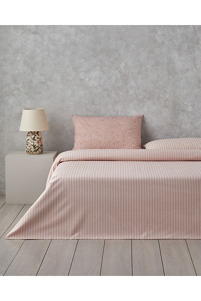 English Home Mosaic Blossom Easy-Iron Double Duvet Cover Set 200X220 cm Pink