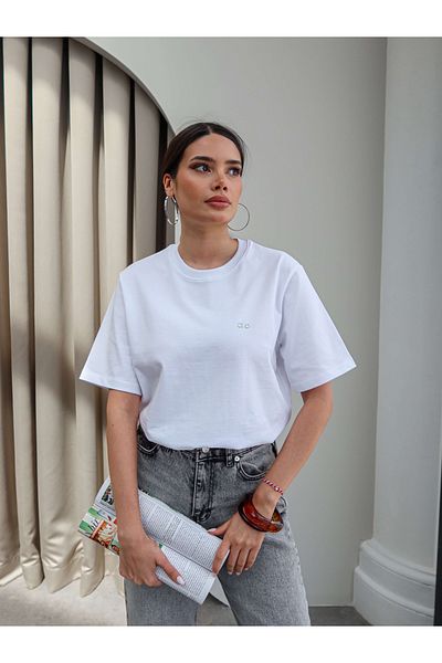 ESRAHELVACI Πρωτότυπο T-Shirt με λαιμόκοψη